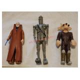 Star Wars action figures- downstairs right