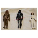 Star Wars action figures- downstairs right