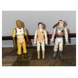 vintage STAR WARS FIGURE LOT (Downstairs right )