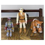 vintage STAR WARS FIGURE LOT (Downstairs right )
