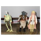 vintage STAR WARS FIGURE LOT (Downstairs right )