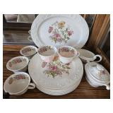 Eggshell theme Homer Laughlin dishes, some d