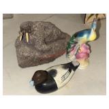 Lot of 3 VTG Figures             (Downstairs
