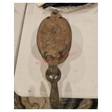 Vintage wooden pulley blockDownstairs left