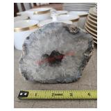 Geode half - living room
