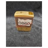 vintage table lighter case with a
