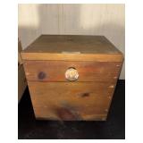 Small Hand Made Solid Wood Box           (Living