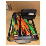 Pens Pencils and Voltage meter     (Ammo Room)