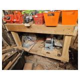 Work bench, CONTENTS NOT INCLUDED PICKUP AFTER