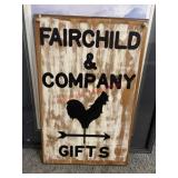 Solid Wood Hanging Sign board for Repurposing