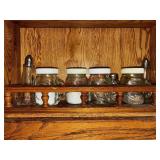Shakers and storage jars (kitchen)