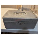 Metal Box with contents              (Side Room)