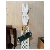 Wood Bunny Decor              (Side Room)