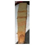 Leather rifle bag (master bedroom)