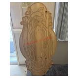 Large CNC Cut Piece of Wood           (Living