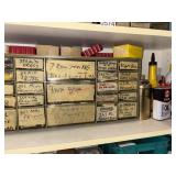 Shop organizer and more with contents     (Ammo
