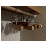 Clip Style Wood Hangers     (Ammo Room)
