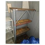 Light duty metal shelf- shed
