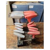 T handled hex wrenches, sae and metric- shop