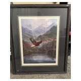 486/950 Tom Dopley Eagle Print Framed