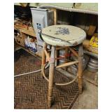 Wooden stool - shop