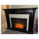 Large Faux Fire Place Heater w/ remote WORKS
