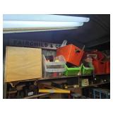 Contents of top shelf - shop