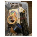 Misc. office items lot (dinning room)