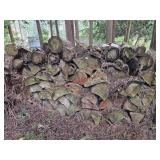 Fire wood - behind shed