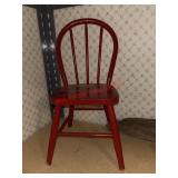 little kid wood chair     (Ammo Room)