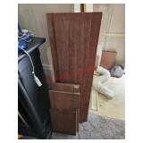 Hardwood boards, very dense wood - living room