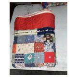 Red quilt (master bedroom)