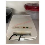 Belgium Waffle maker        (kitchen Above Fridge