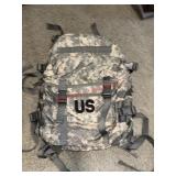Military Camo Back Pack with Camel Pack and more