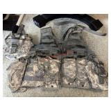 Military Camo Ammo Vest Pack