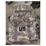Another Military Camo Back Pack with Camel Pack