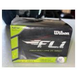 New Wilson Fli Golf Balls