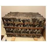 Large Vintage EAU Claire Trunk