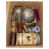 Box of Vintage Goodies                (Basement
