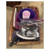 Woven basket of camping Misc