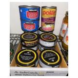 YEllowfish and chicken breast can Food lot