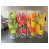 Summer Time Part tall cups  Plastic