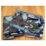 Small Camo Military jacket /Medium Pant