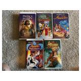 Disney vhs lot (upstairs hw)