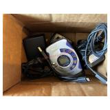 Misc box lot (upstairs hw)