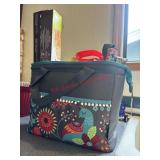 Cooler with reusable bags and Parchment paper