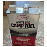 White gas camp fuel (master upstairs )