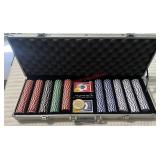 poker chip set (Master upstairs)