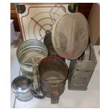 Vintage cooking items (1st upstairs bedroom)