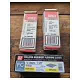 Hardwood flooring cleats - garage